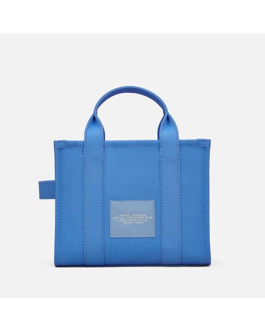 Marc Jacobs Blue The Small Canvas Tote Bag
