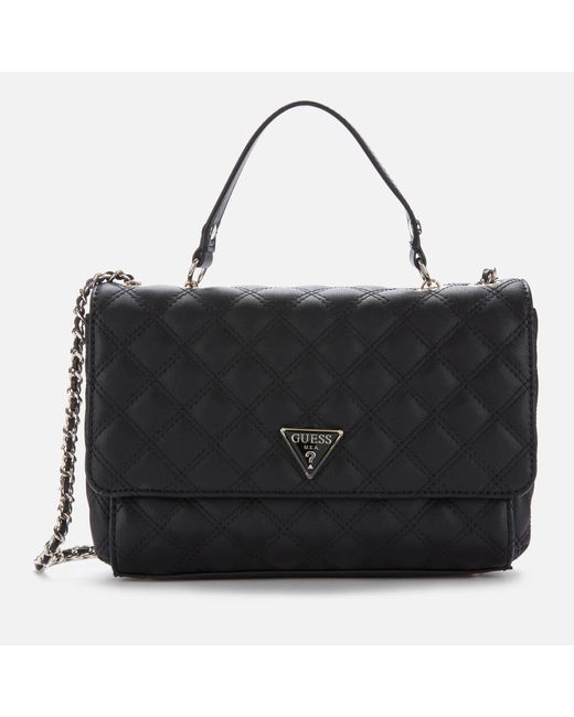 Guess Black Cessily Convertible Cross Body Bag