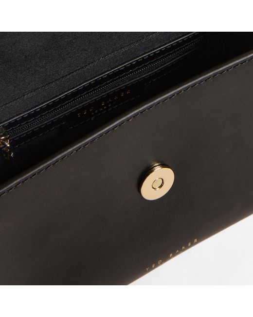 Ted Baker Black Baelli Bow Detail Leather Handle Bag