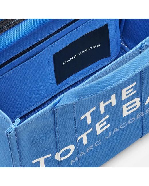 Marc Jacobs Blue The Medium Canvas Tote Bag
