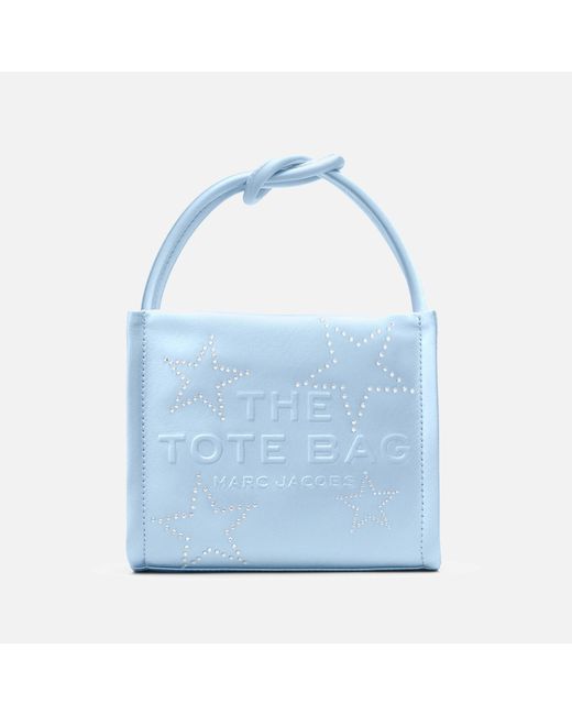 Marc Jacobs Blue The Mini Satin Tote Bag