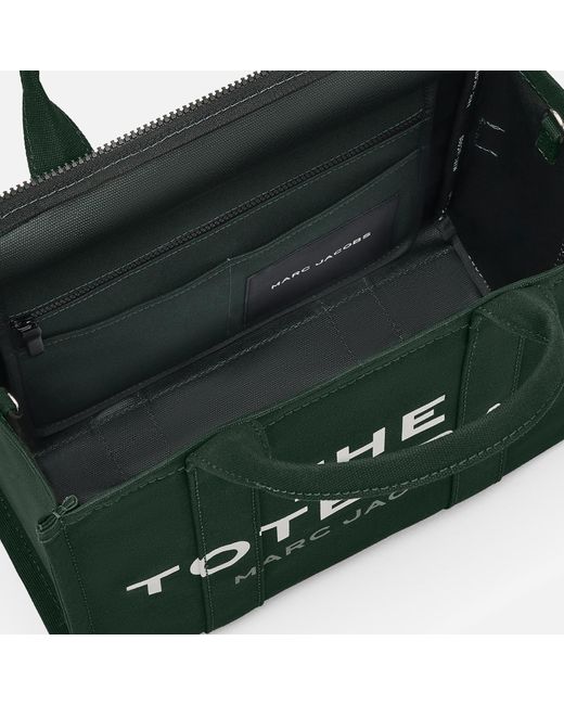 Marc Jacobs Green The Medium Canvas Tote Bag