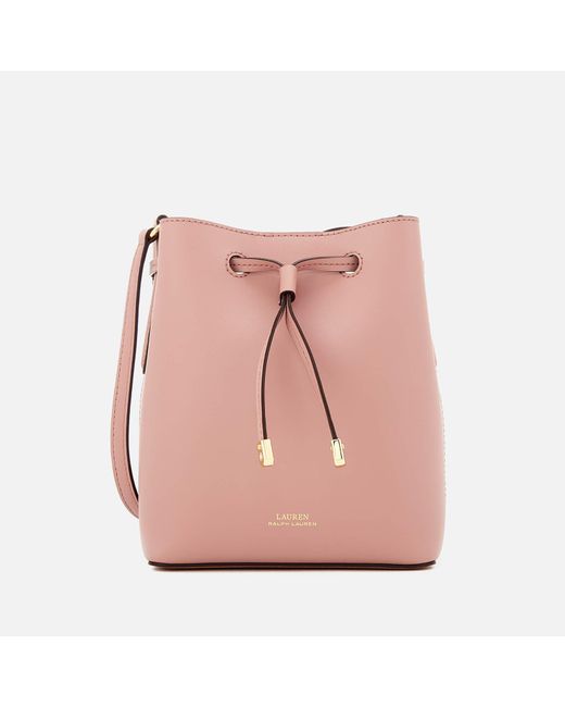 Lauren by Ralph Lauren Pink Dryden Debby Mini Drawstring Bag