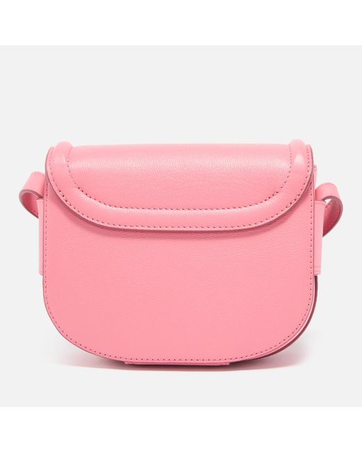 See By Chloé Pink Mara Leather Shoulder Bag