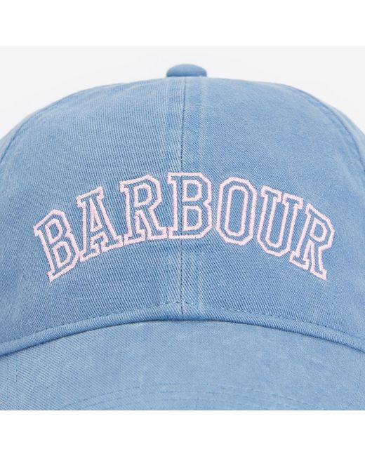 Barbour Blue Emily Cotton-twill Sports Cap