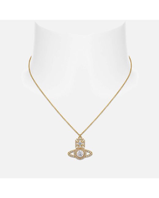 Vivienne Westwood Metallic Norabelle Gold-tone Pendant Necklace