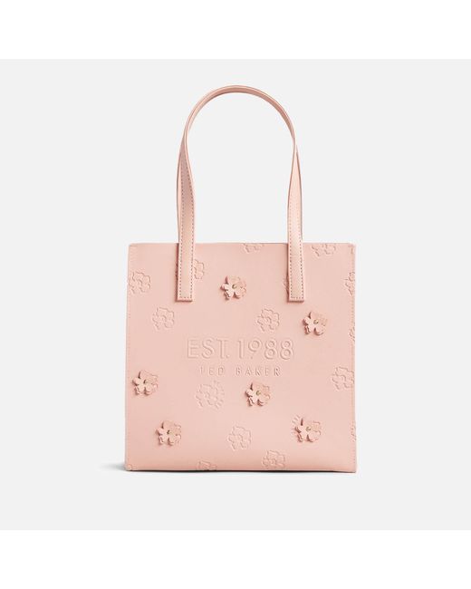 Buy Ted Baker Women Pink Floral Print Tote Bag Online - 872378