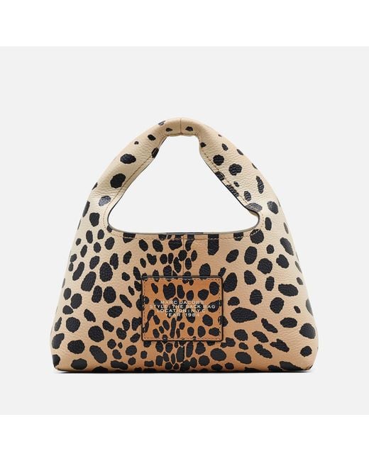 Marc Jacobs Brown The Mini Leather Sack Bag