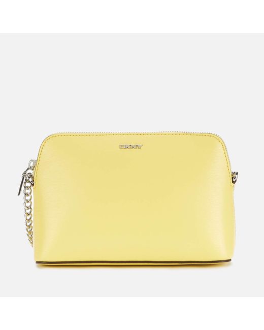 DKNY Bryant Dome Cross Body Bag in Yellow | Lyst