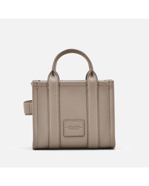 Marc Jacobs Gray The Crossbody Tote Leather Bag