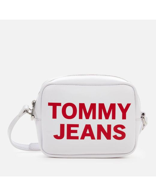 Tommy Hilfiger Red Tjw Essential Pu Camera Bag