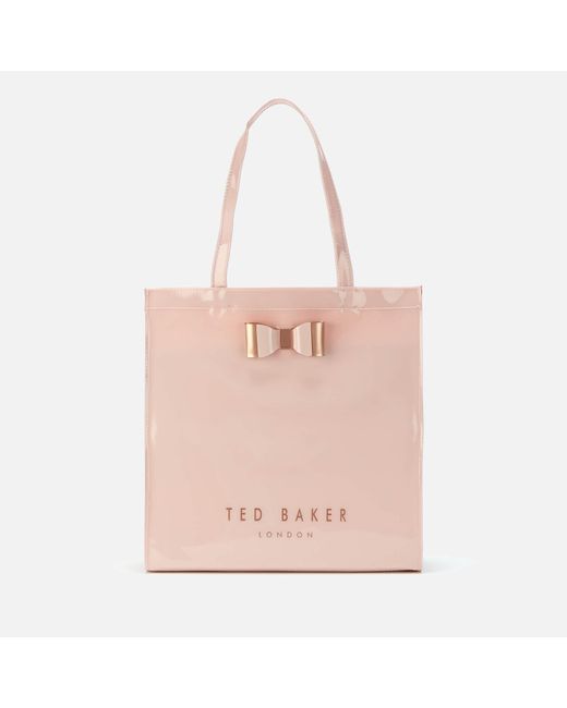 Ted Baker Sofcon Soft Large Icon Bag in Pink | Lyst