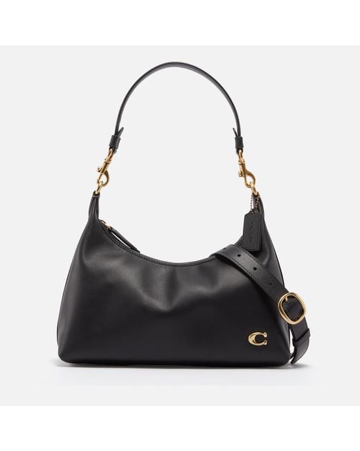 COACH Black Juliet Leather Shoulder Bag