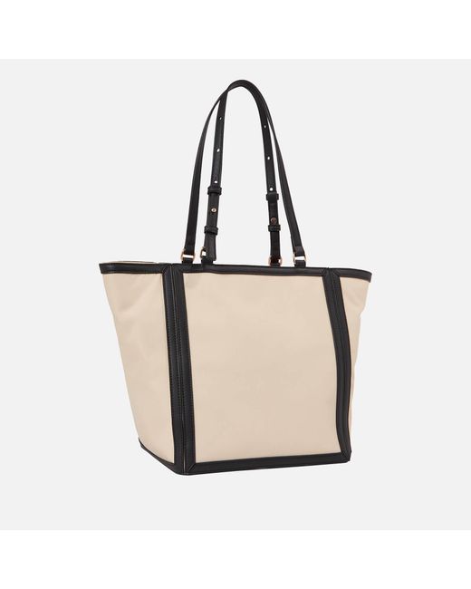 Tommy Hilfiger Natural Th Essential Faux Leather Tote Bag
