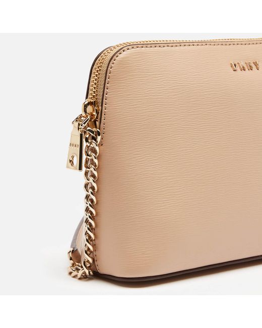 DKNY Leather Bryant Dome Cross Body Bag Sutton in Camel (Natural) Lyst