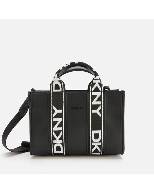 DKNY Black Cassie Small Tote Bag