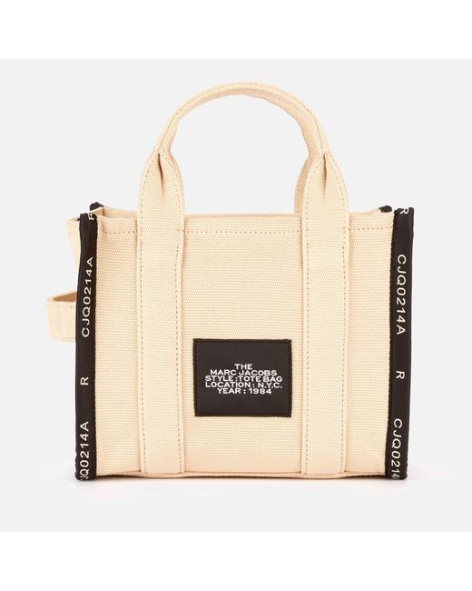 Marc Jacobs Natural The Small Jacquard Tote Bag