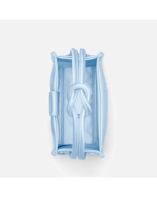 Marc Jacobs Blue The Mini Satin Tote Bag