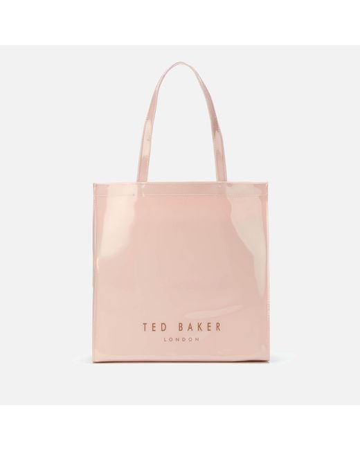 Ted Baker Sofcon Soft Large Icon Bag in Pink | Lyst