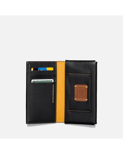 COACH Nasa Phone Wallet in Black for Men Lyst