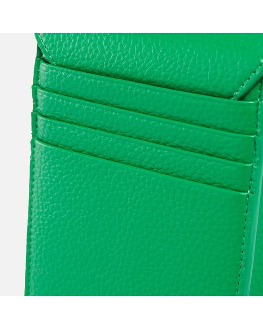 Vivienne Westwood Green Re-vegan Faux Leather Phone Bag
