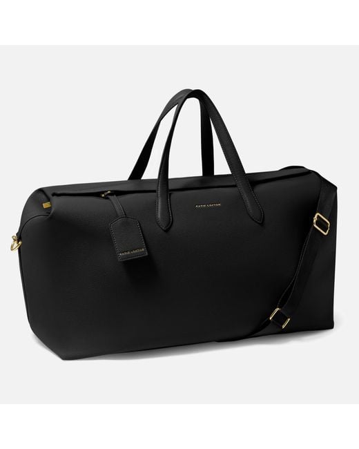 Katie Loxton Black Henley Vegan Leather Weekend Bag