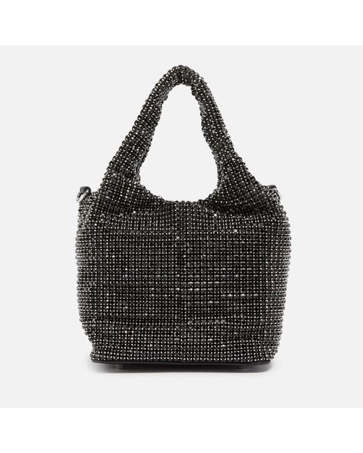 Love Moschino Black Bling Bling Crystal-embellished Bag