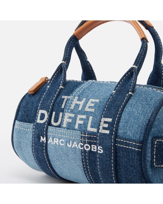 Marc Jacobs Blue The Mini Denim Duffle Bag