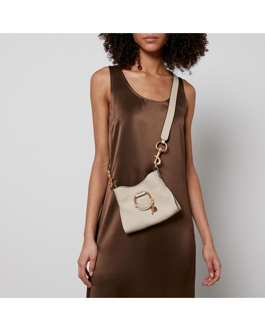 See By Chloé Natural Joan Leather Crossbody Bag