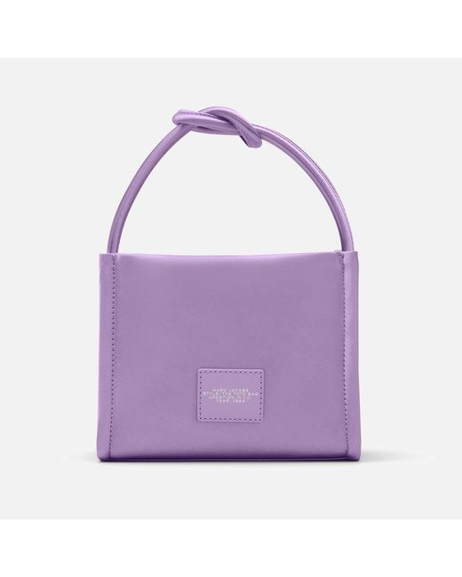 Marc Jacobs Purple The Mini Satin Tote Bag