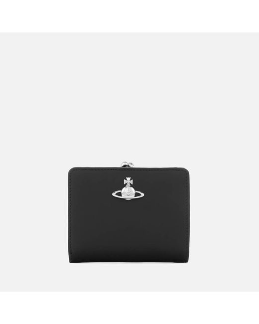 Vivienne Westwood Black Wallet With Frame Pocket