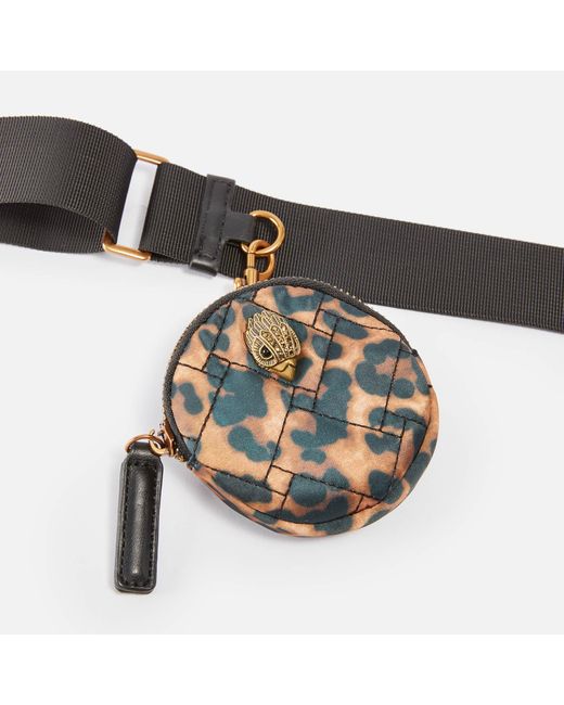 Repurposed LV Leopard clutch bag purse