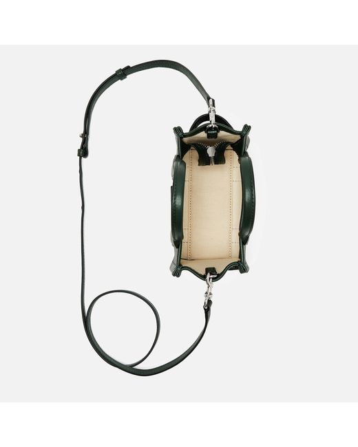 Marc Jacobs Green The Cross Body Leather Tote Bag