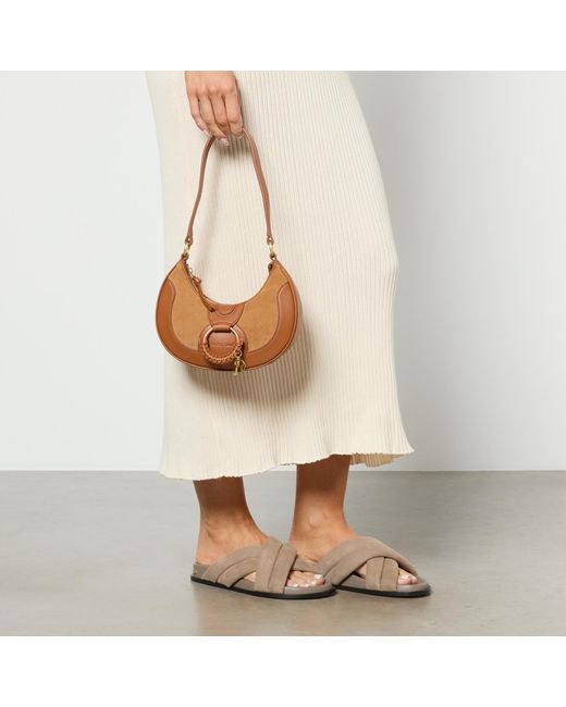 See By Chloé Brown Hana Leather Shoulder Bag