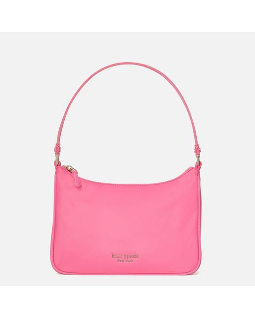 Kate Spade Pink Sam Nylon Small Shoulder Bag