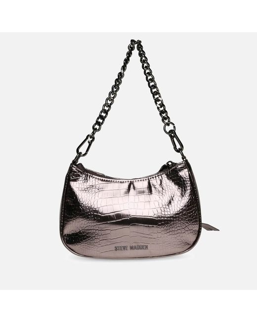 Steve Madden Black Bvilma Faux Leather Crossbody Bag