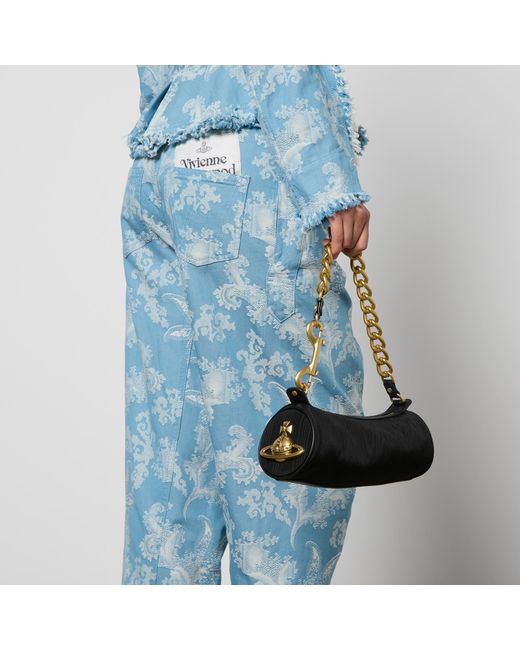 Vivienne Westwood Black Cindy Cylinder Bag