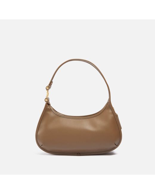 COACH Brown Eve Glovetanned Leather Shoulder Bag