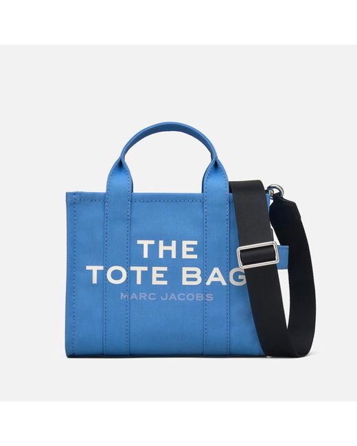 Marc Jacobs Blue The Small Canvas Tote Bag
