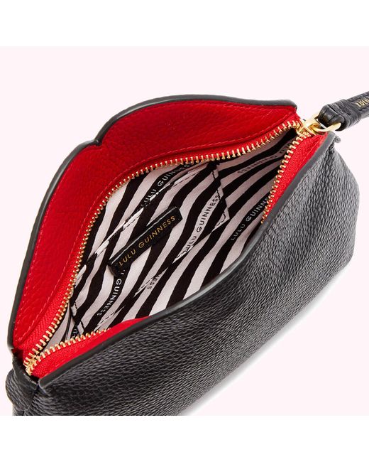 lulu guinness clover clutch