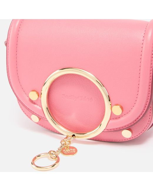 See By Chloé Pink Mara Leather Shoulder Bag