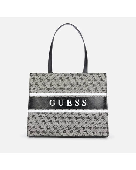 Guess Gray Monique Tote Bag