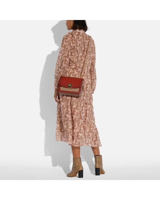 coach coated canvas signature