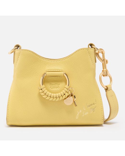 See By Chloé Yellow Joan Leather Small Shoulder Bag