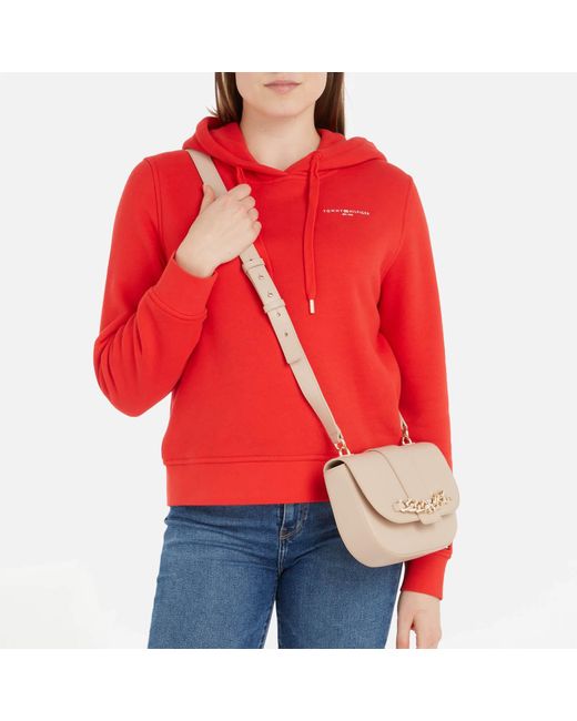 Tommy Hilfiger Natural Luxe Faux Leather Crossbody Bag