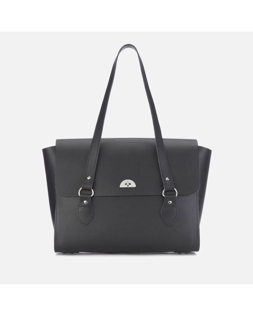 Cambridge Satchel Company Black Large Emily Tote Bag