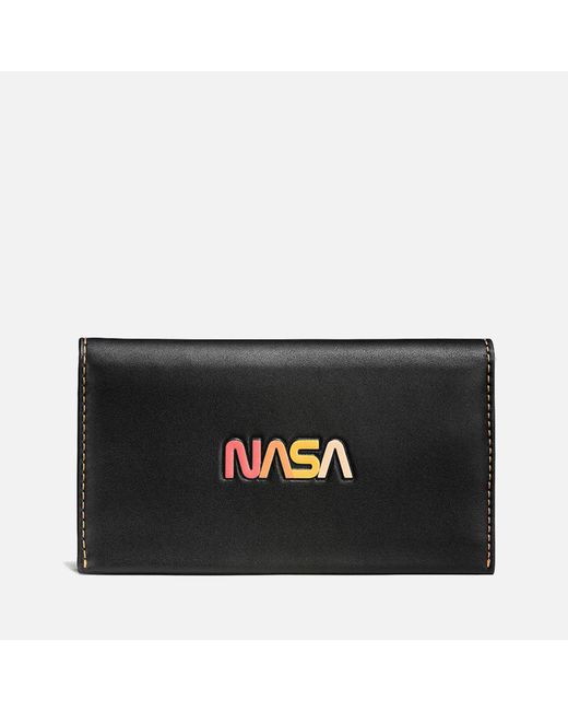 COACH Black Nasa Phone Wallet for men
