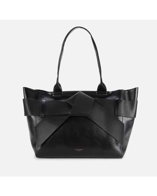 Ted Baker Jimma Pu Large Tote Bag in Black Lyst