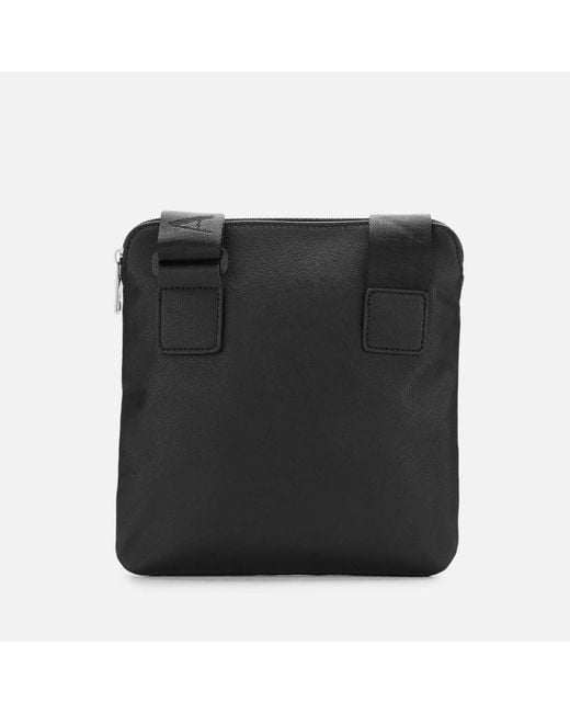 ARMANI EXCHANGE Black Small Cross Body Bag for men