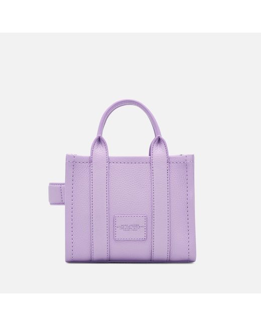 Marc Jacobs Purple Leather The Crossbody Tote